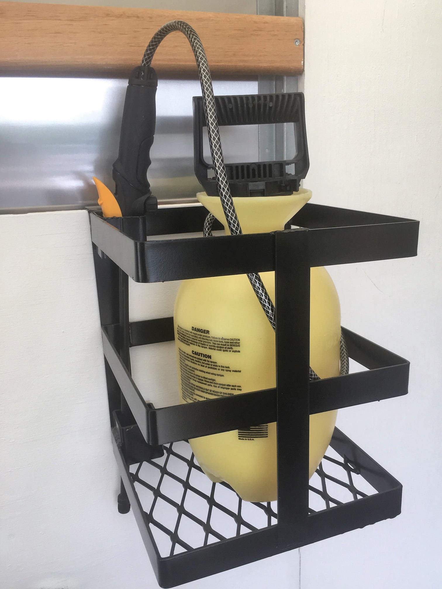 Hand Sprayer Rack (1 or 2 Gallon Round) 182.00 Super Lawn Trucks