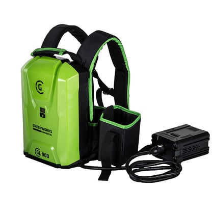 battery 82v greenworks backpack 5ah