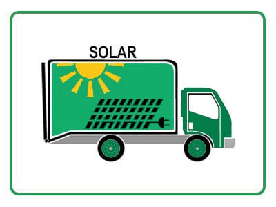 Solar Lawn Truck