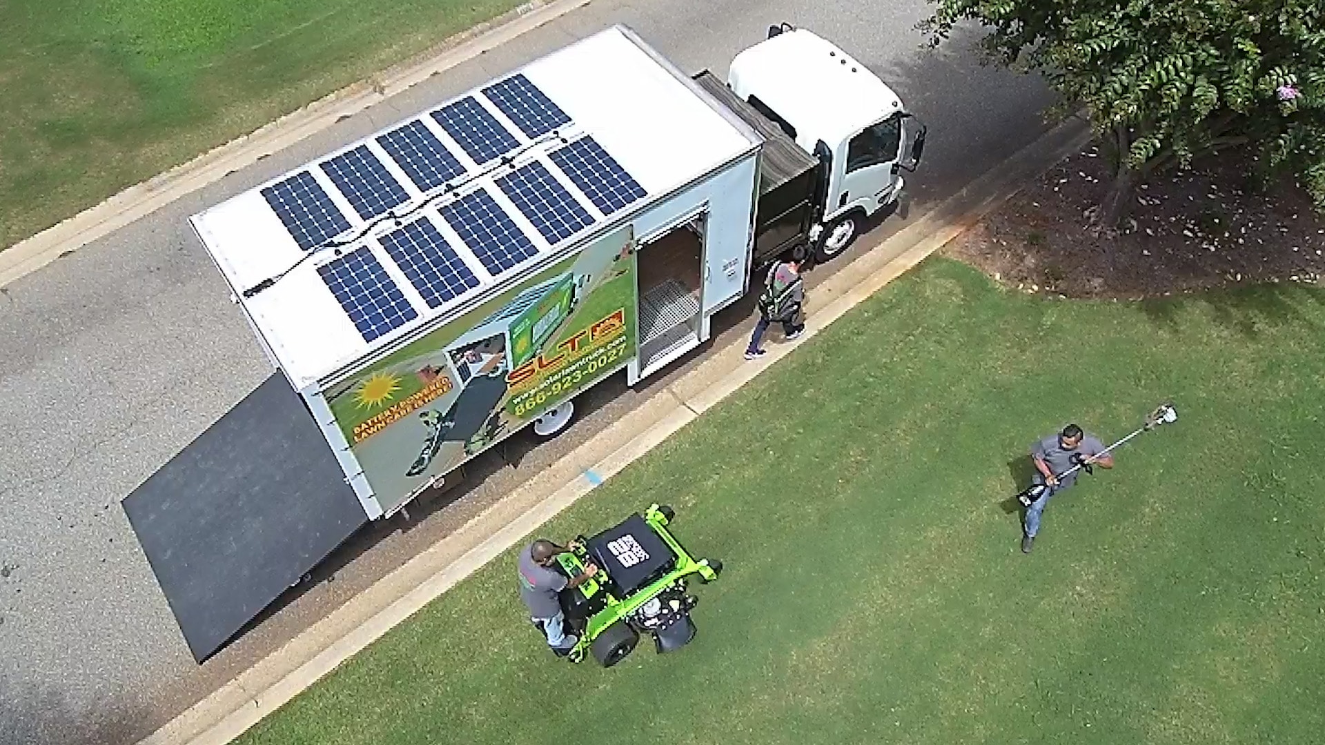 PRESS RELEASE Solar Lawn Truck Awarded for Innovation Super Lawn Trucks