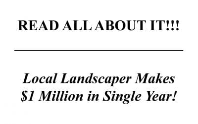 One Million Dollar Marketing Lesson for Lawn and Landscape Business Owners