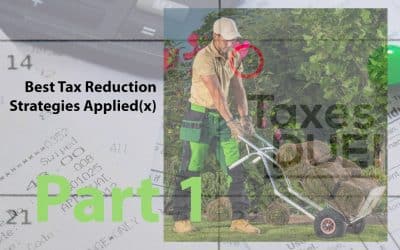 Tax Reduction Strategies for Lawn and Landscape Contractors – Part 1