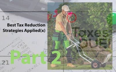 Tax Reduction Strategies for Lawn and Landscape Contractors – Part 2