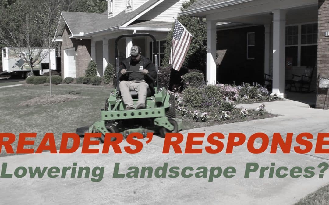 Landscape Business Owners Response