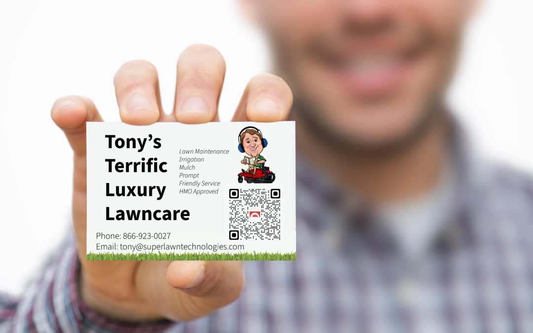 Should Landscapers Still Carry Business Cards?