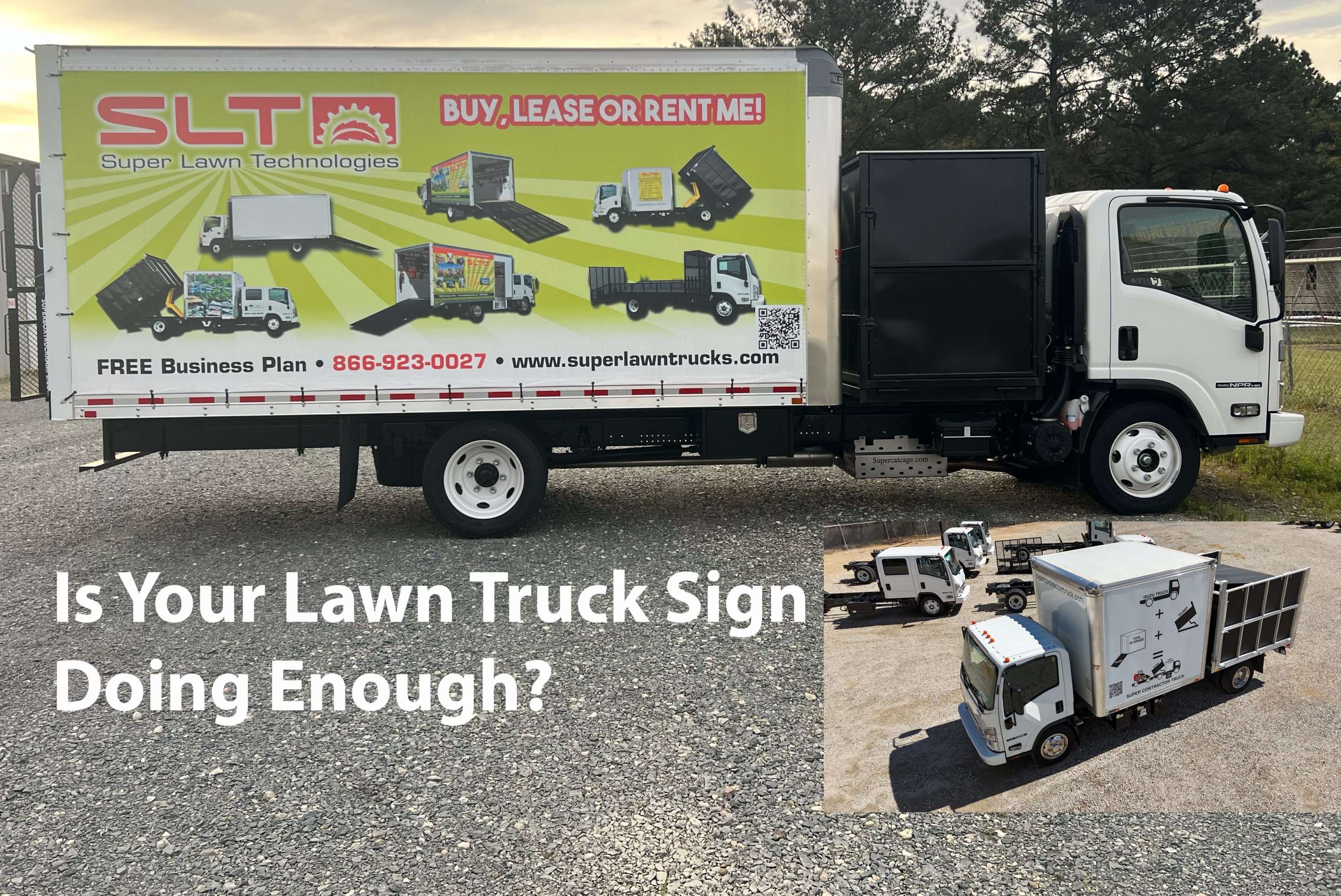 Is Your Lawn Truck Sign Doing Enough?
