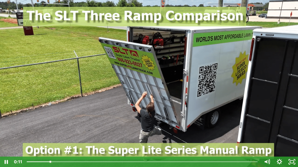 Super Lawn Trucks Box Truck Three Ramp Comparison