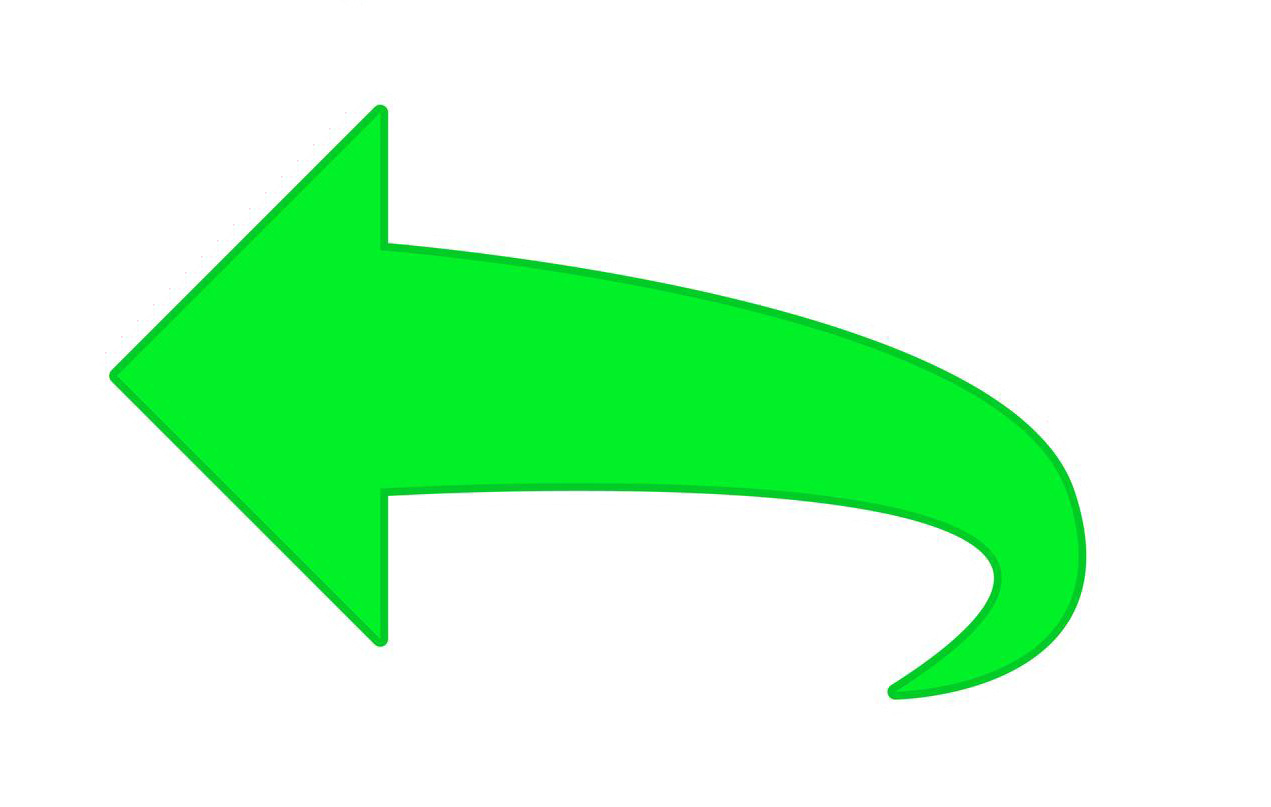 Green Arrow-Left-bottom tail