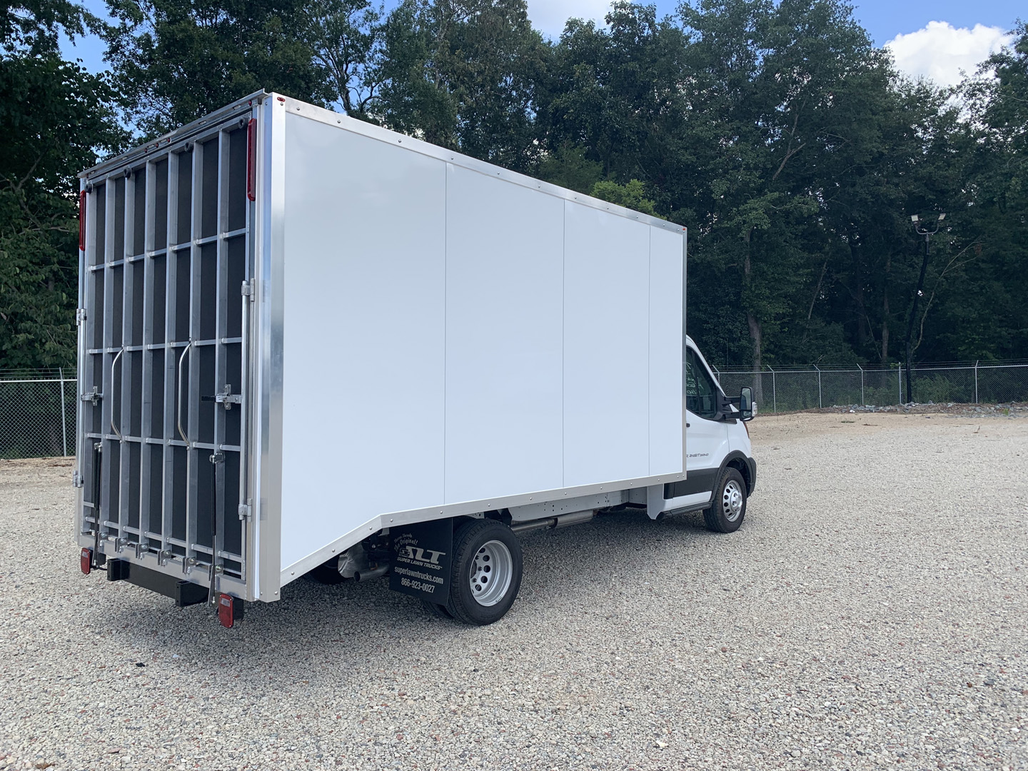 *NEW 2024 Ford Transit T350HD 14′ Eco Lite Body, White, Gas, Single Cab *Ready for Immediate Delivery*