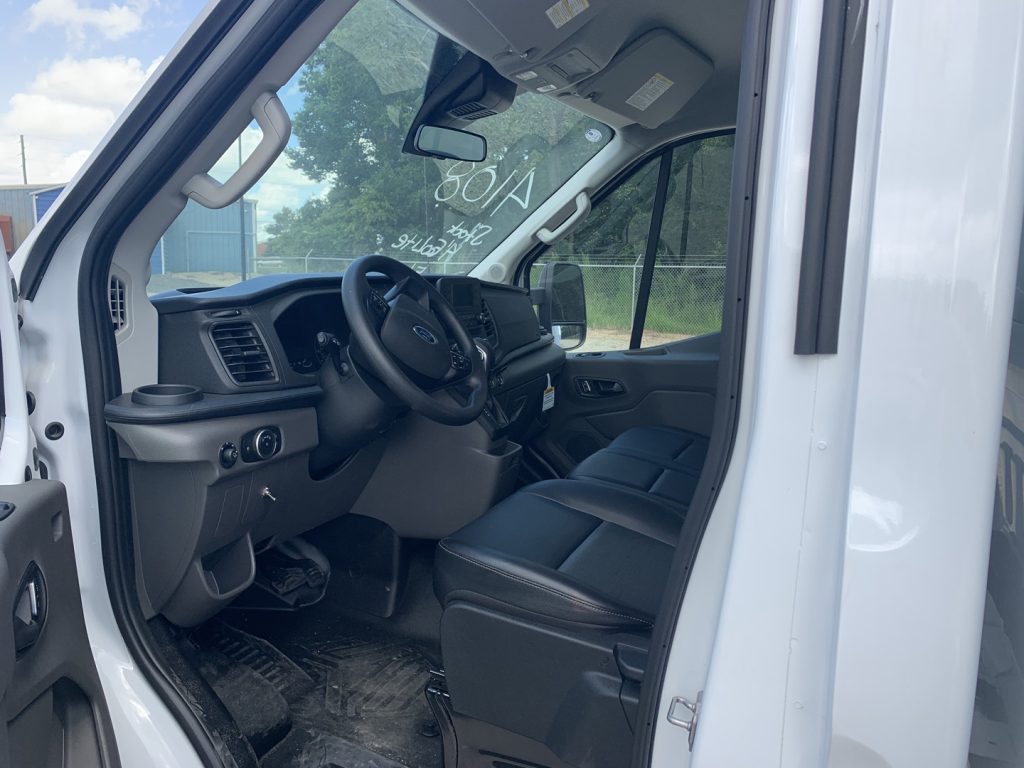 *NEW 2024 Ford Transit T350HD 14′ Eco Lite Body, White, Gas, Single Cab *Ready for Immediate Delivery*