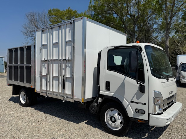 *NEW 2025 Isuzu, 1U404 Gas, Single Cab Aluminum Composite Super Contractor Truck *SOLD*