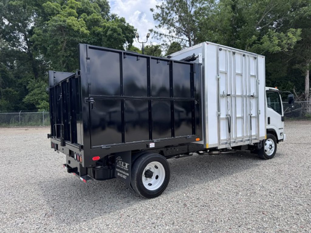 *NEW 2025 Isuzu Gas 1U4, Single Cab, 8′ Super Lite Contractor Truck with 8′ Steel Dump