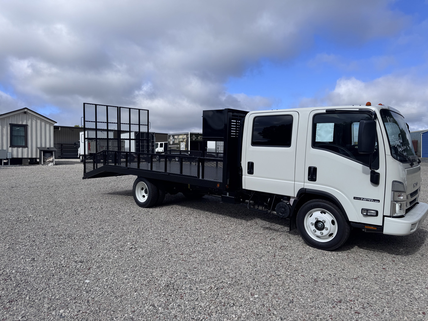 *NEW 2027 Isuzu, 1G404 Gas, Crew Cab, 18 Foot Open Landscape
